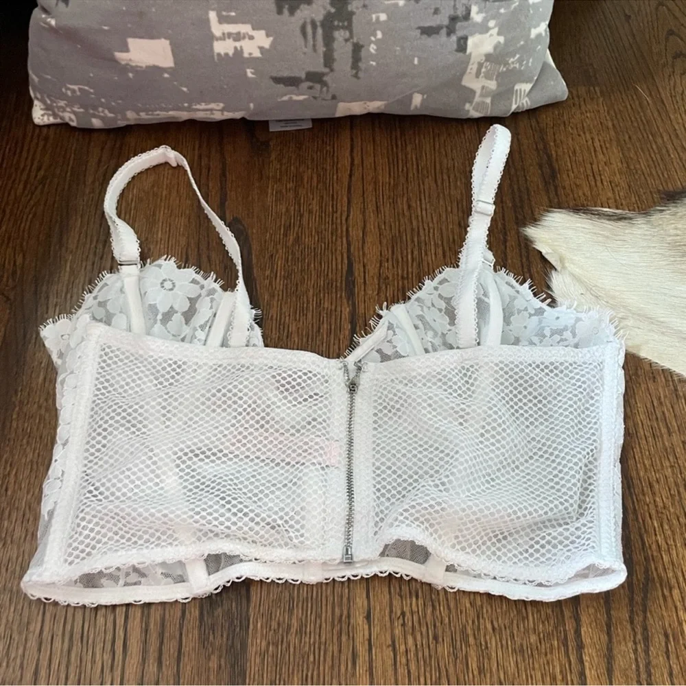 Victorias Secret Dream Angels I Do Bride Collection Unlined Bustier Bra Medium - Picture 5 of 6
